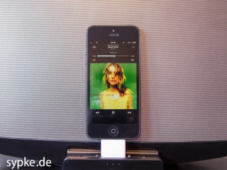 Apple Lightning Dock Adapter - iPhone5 an einem Sony Soundsystem