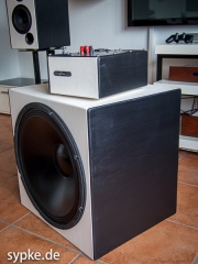 fertiger 18 Zoll GHP Subwoofer mit WAM 300 Aktivmodul