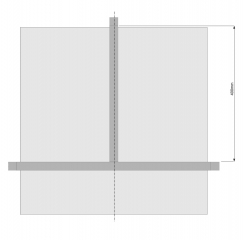DIY Selbstbau Hifi Rack LACKsand - Zeichnung